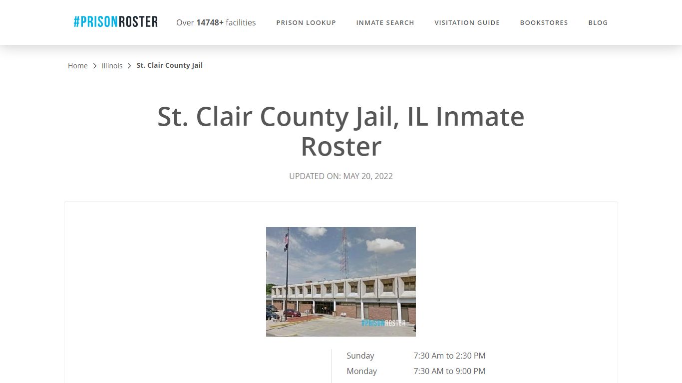 St. Clair County Jail, IL Inmate Roster - Prisonroster